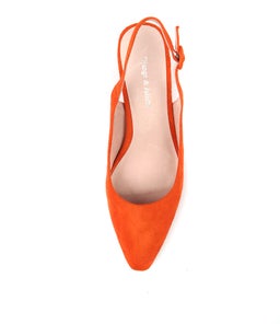 HINNIS ORANGE SUEDE
