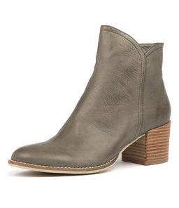 MOCKAS OLIVE LEATHER