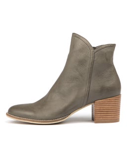 MOCKAS OLIVE LEATHER