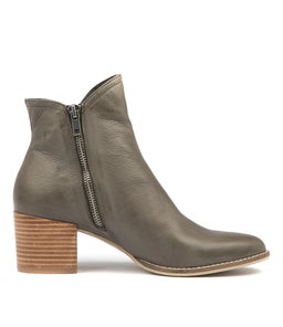 MOCKAS OLIVE LEATHER