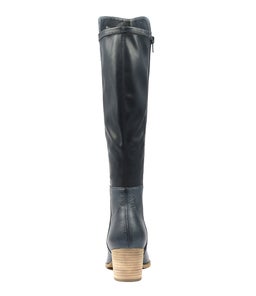 SETLEY NAVY LEATHER STRETCH SMOOTH