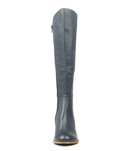 SETLEY NAVY LEATHER STRETCH SMOOTH