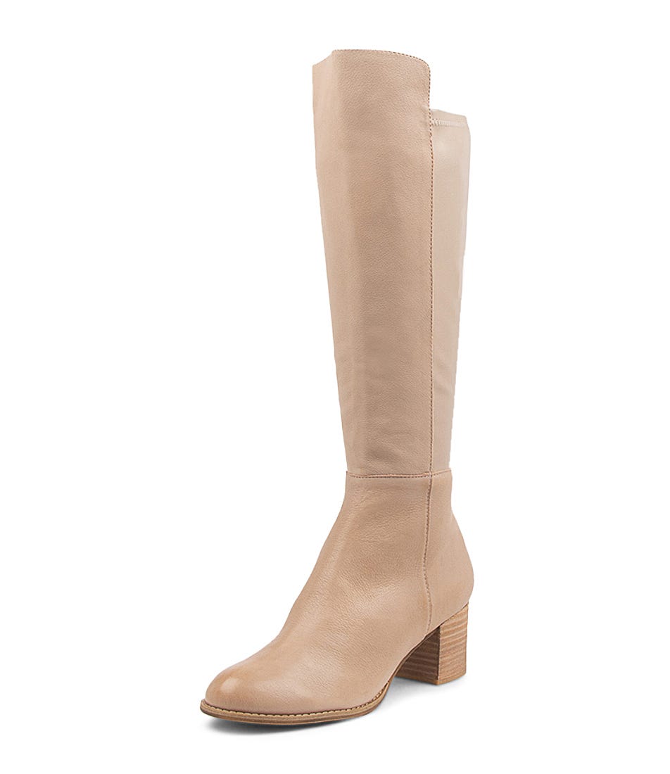 SETLEY SMOKE KNEE HIGH LEATHER BOOTS | Shop Online at Williams