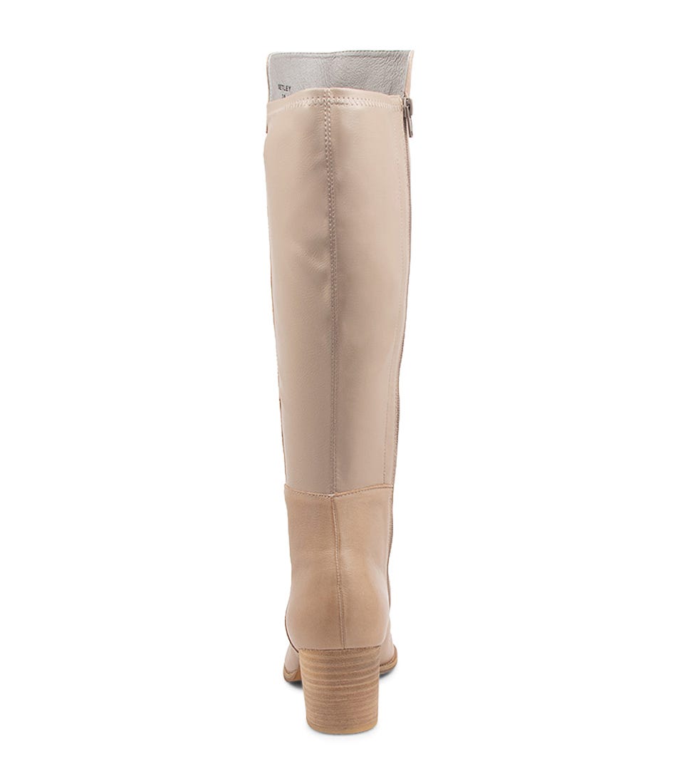 SETLEY SMOKE KNEE HIGH LEATHER BOOTS | Shop Online at Williams