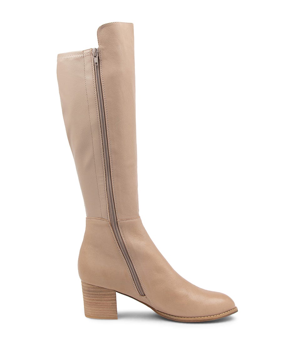 SETLEY SMOKE KNEE HIGH LEATHER BOOTS | Shop Online at Williams
