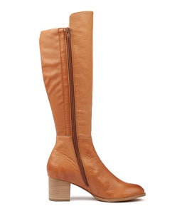SETLEY DK TAN LEATHER STRETCH SMOOTH