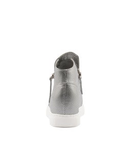 GISELE SILVER LEATHER