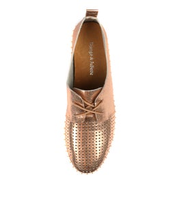 HUSTON ROSE GOLD LEATHER