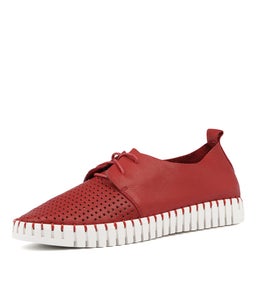 HUSTON RED LEATHER