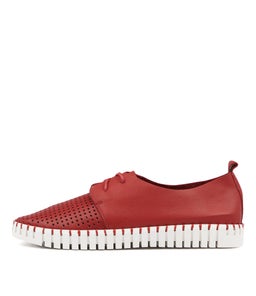 HUSTON RED LEATHER