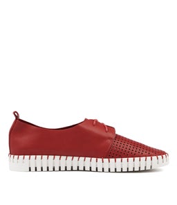 HUSTON RED LEATHER