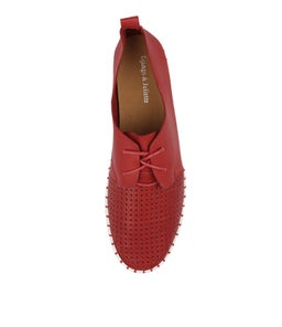 HUSTON RED LEATHER