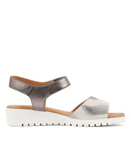 MULTON GREY MULTI PEWTER LEATHER
