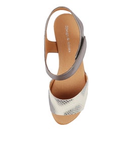 MULTON GREY MULTI PEWTER LEATHER