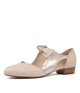 ESETE NUDE ROSE GOLD LEATHER