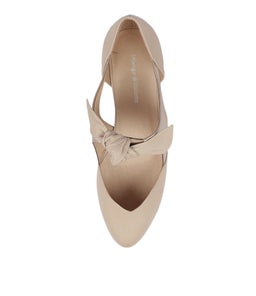 ESETE NUDE ROSE GOLD LEATHER