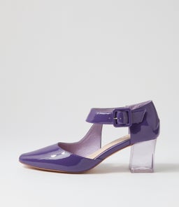 HAPPIE DJ PURPLE PATENT LEATHER