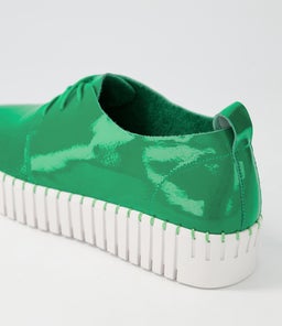 BATU DJ EMERALD WHITE SOLE PATENT LEATHER