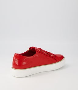 FROGGY DJ RED PATENT LEATHER