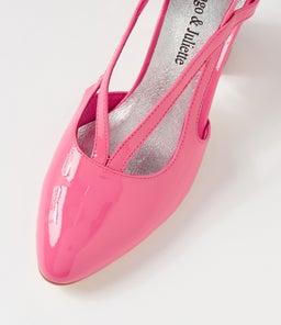 KENZY DJ PRETTY PINK PATENT LEATHER