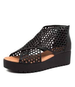 ORMA DJ BLACK TAN LEATHER