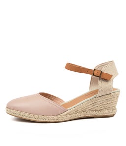 RAIN DJ NUDE LT TAN LEATHER