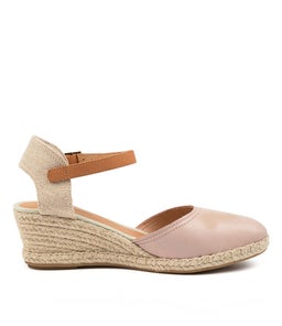 RAIN DJ NUDE LT TAN LEATHER