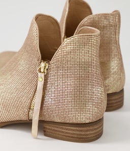 FAYE DJ OLD GOLD CUT LEATHER