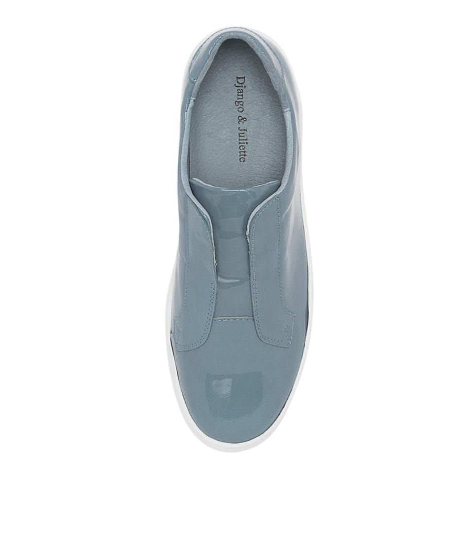 Shia Denim Patent Leather Sneakers WS | Shop Online at Williams