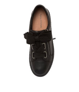 TINSTA DJ BLACK BLACK SOLE LEATHER