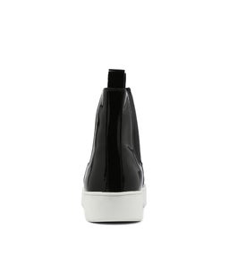 LUCERO DJ BLACK WHITE SOLE PATENT LEATHER
