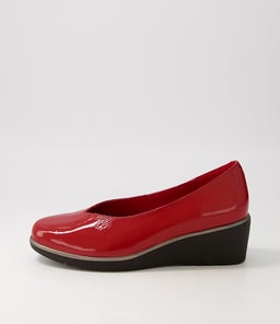 UMME DJ DK RED PATENT LEATHER