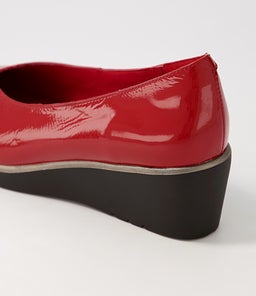 UMME DJ DK RED PATENT LEATHER