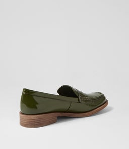 MESSINA DJ KHAKI PATENT LEATHER