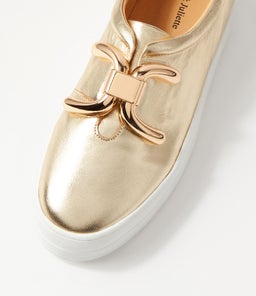 SANDOS DJ GOLD WHITE SOLE LEATHER