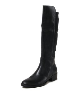 TETLEY BLACK LEATHER ELASTIC