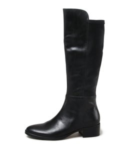 TETLEY BLACK LEATHER ELASTIC