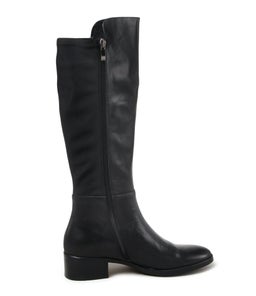 TETLEY BLACK LEATHER ELASTIC