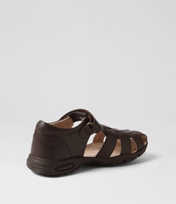 TAYLOR JNR FI BROWN LEATHER