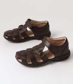 TAYLOR JNR FI BROWN LEATHER