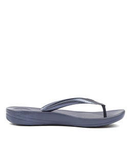 IQUSHION ERGONOMIC FLIP FLOPS BLUE SMOOTH