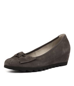 MISHA DARK GREY NUBUCK