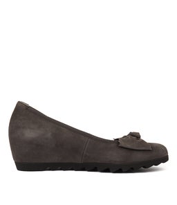 MISHA DARK GREY NUBUCK