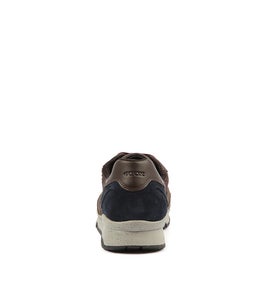 U SANDFORD B ABX A TAUPE DK COFFEE SUEDE NYLON