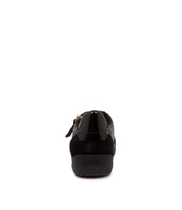 D MYRIA B BLACK BLACK SMOOTH SUEDE