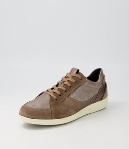 D MYRIA B DK BEIGE SUEDE LEATHER