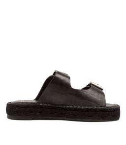 TRIBUTE HJ BLACK CROC CROC LEATHER