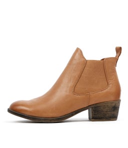 AMONA DK TAN LEATHER