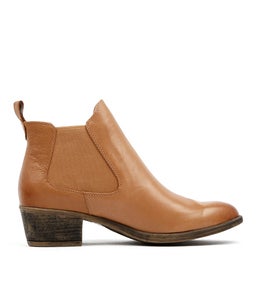 AMONA DK TAN LEATHER