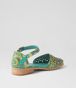 QUOTES GREEN PAISLEY SMOOTH